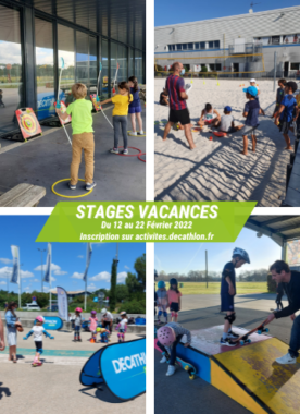 Stages Vacances Décathlon Février 2022 enfant bordeaux fr