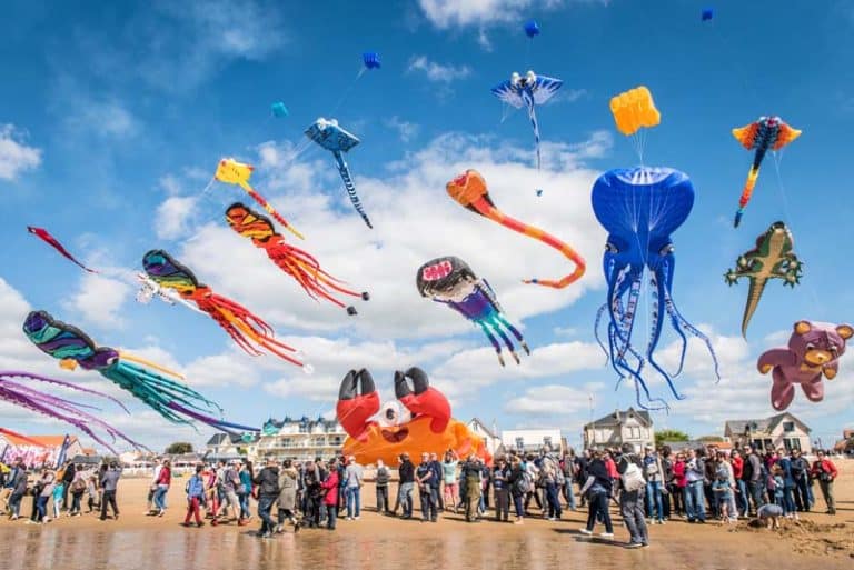 Festival du cerfvolant et du vent de ChâtelaillonPlage 2018  enfant