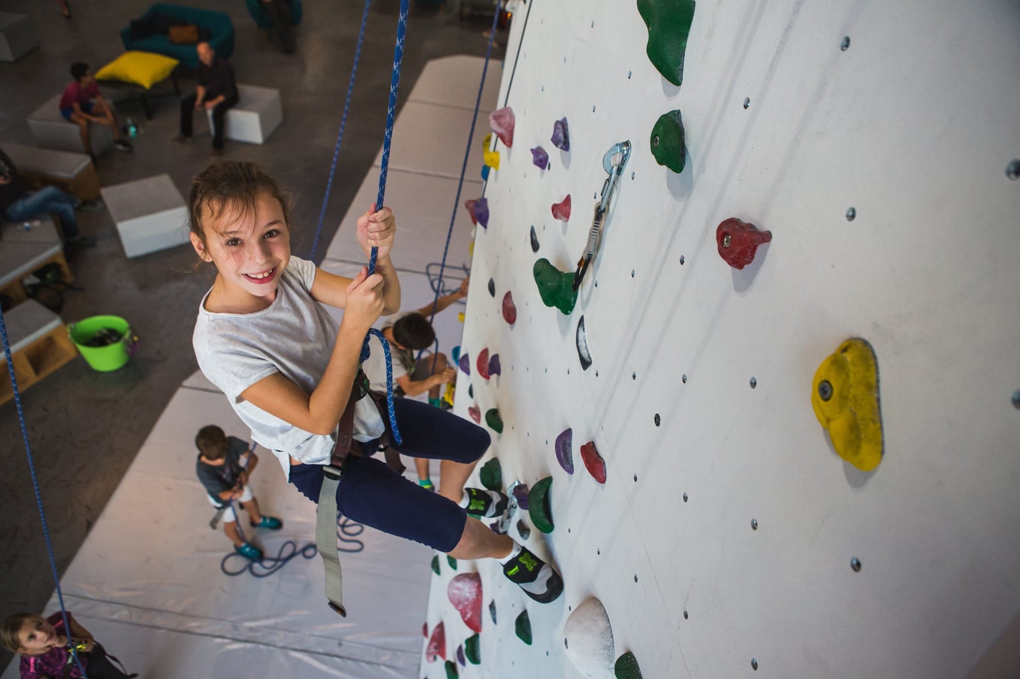 Ateliers escalade enfants & ados des vacances à Climb Up Brest